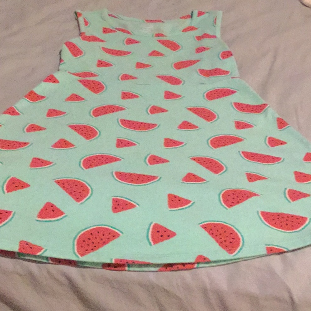 Blue watermelon dress